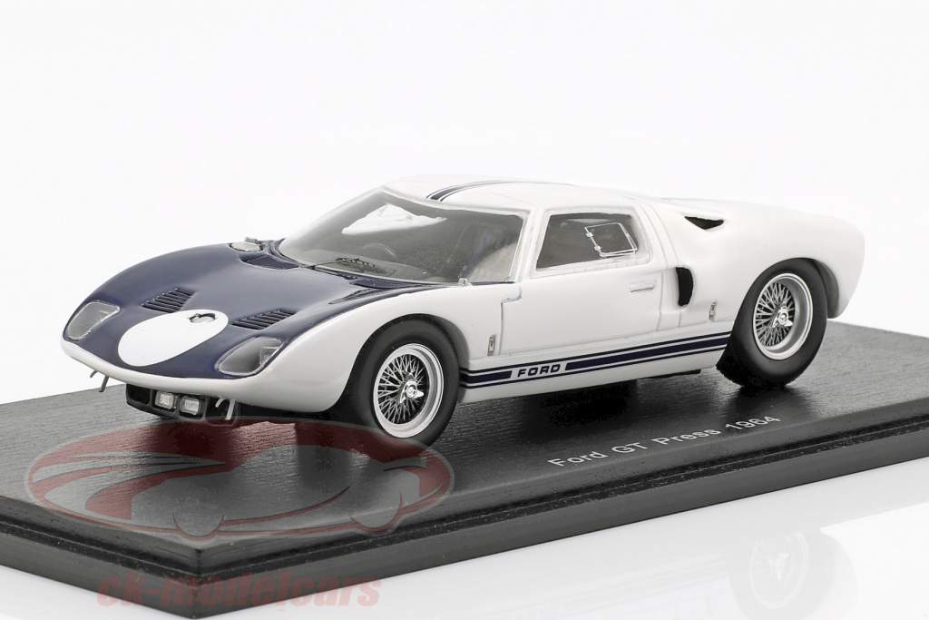 Ford GT 按 版本 1964 1:43 Spark