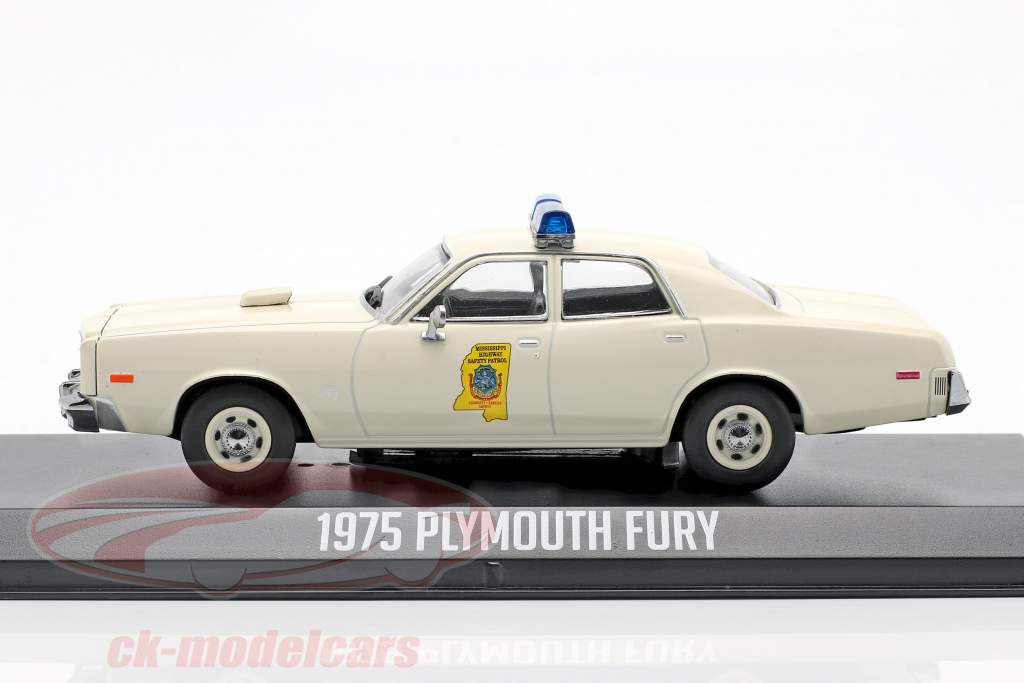 Greenlight 1:43 Plymouth Fury Mississippi Highway Patrol