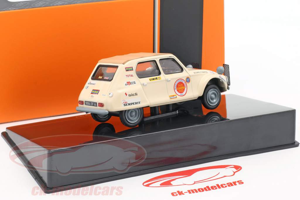 Citroen Dyane Raid Paris - Kabul 1970 1:43 Ixo