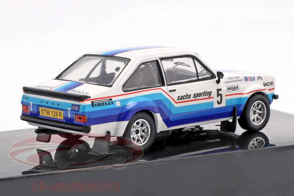 Ford Escort MK II RS 1800 #5 ganador Hessen Rallye 1978 Hainbach, Linzen 1:43 Ixo