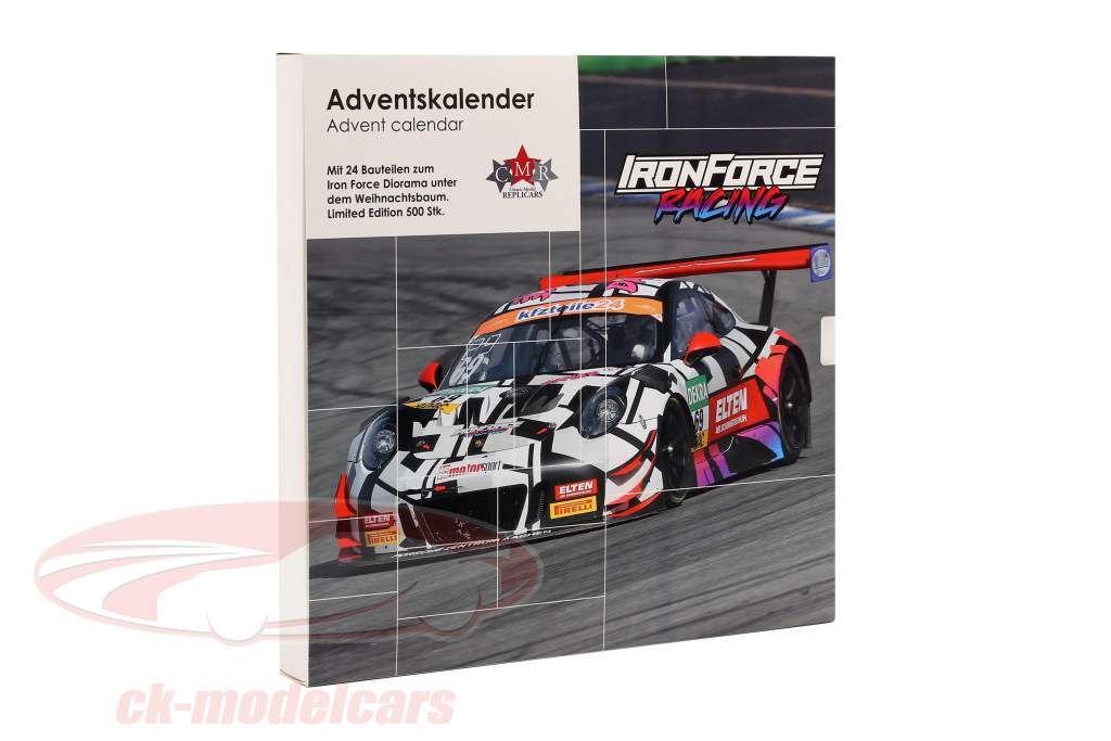 Iron Force Advent Calendar: Porsche 911 (991) GT3 R #69 Iron Force 1:43 CMR