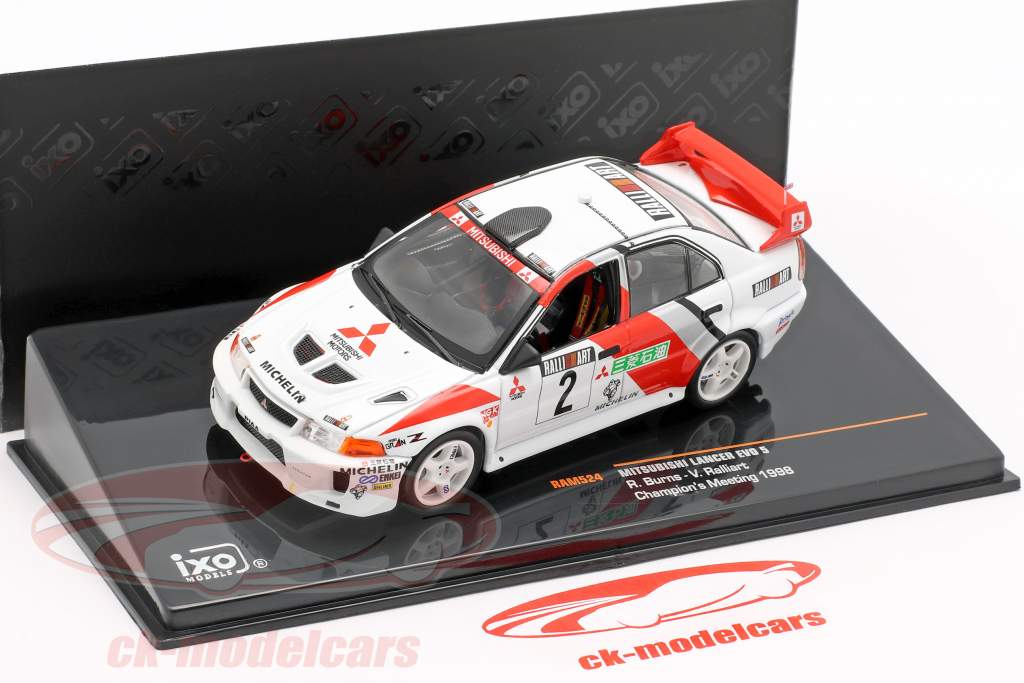 Ixo 1:43 Mitsubishi Lancer Evo V #2 Champions Meeting 1998