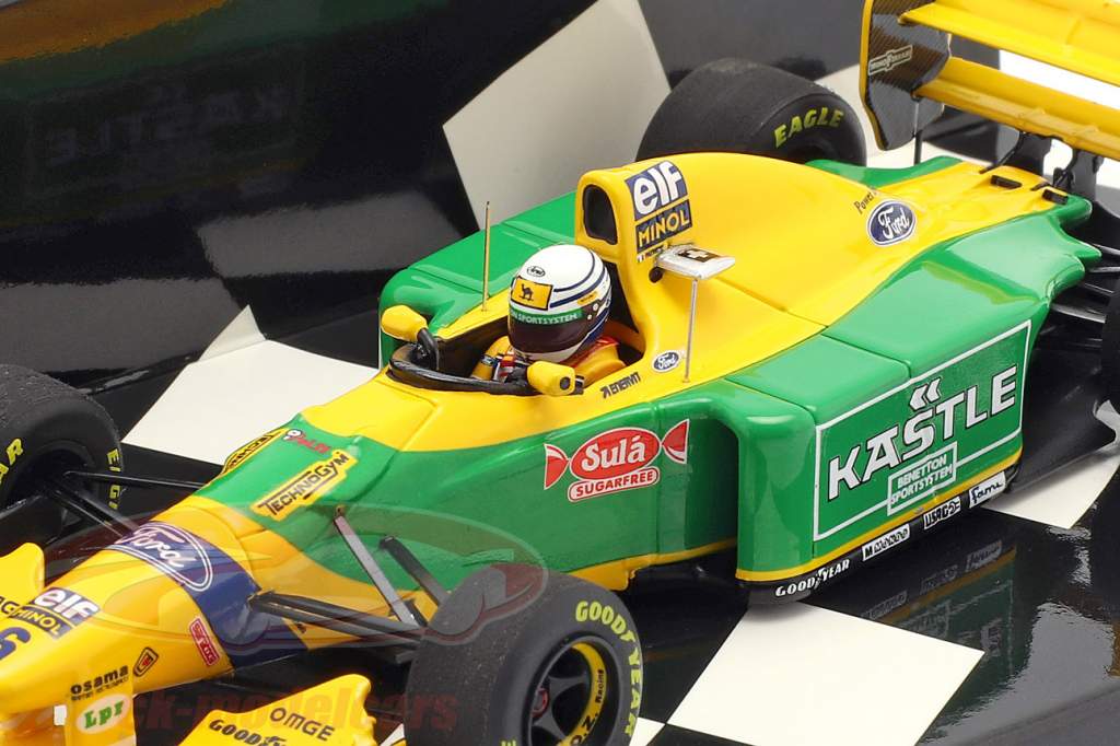 Minichamps 1:43 Riccardo Patrese Benetton B193B #6 3rd Great