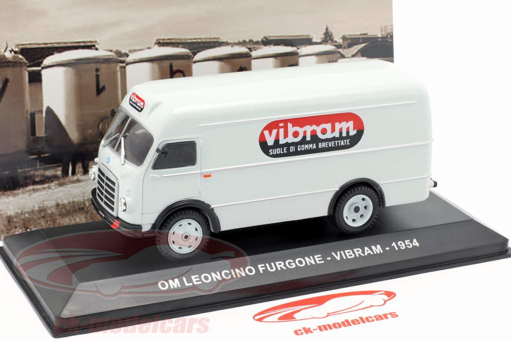 Leoncino Lieferwagen Vibram hellblau 1:43 Altaya