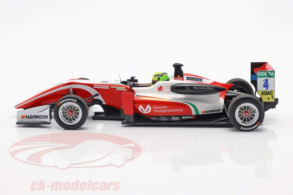 Mick Schumacher Dallara F317 #4 formule 3 champion 2018 1:18 Minichamps