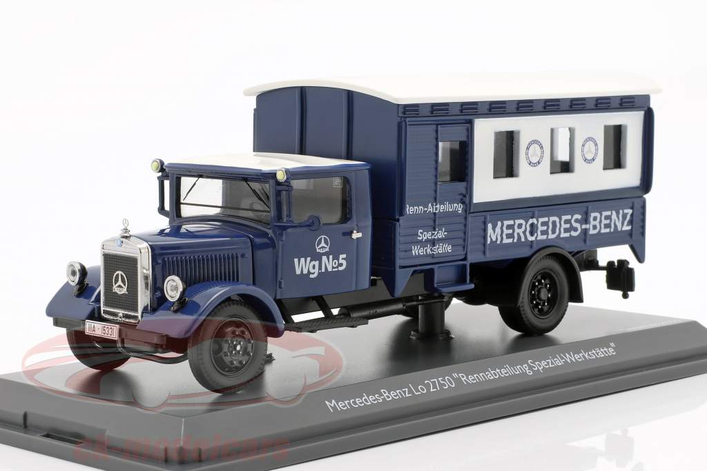 Mercedes-Benz Lo 2750 Rennabteilung officine specializzate 1:43 Schuco