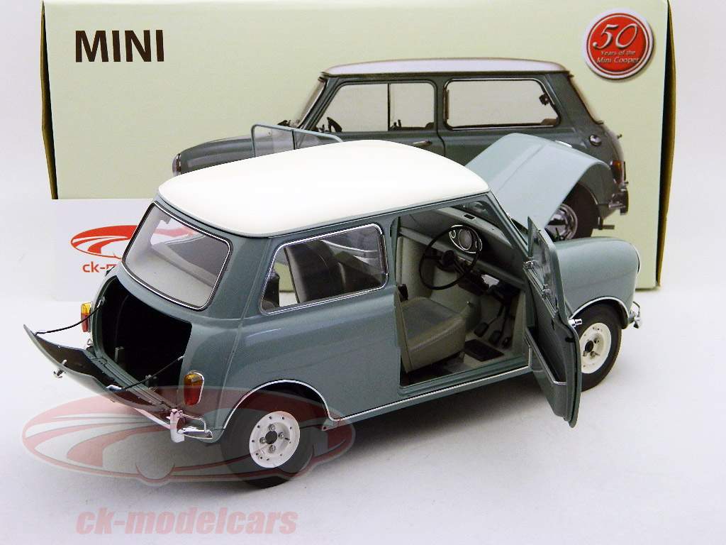 Mini Austin Se7en Cooper Année 1961 vert 1:12 SunStar