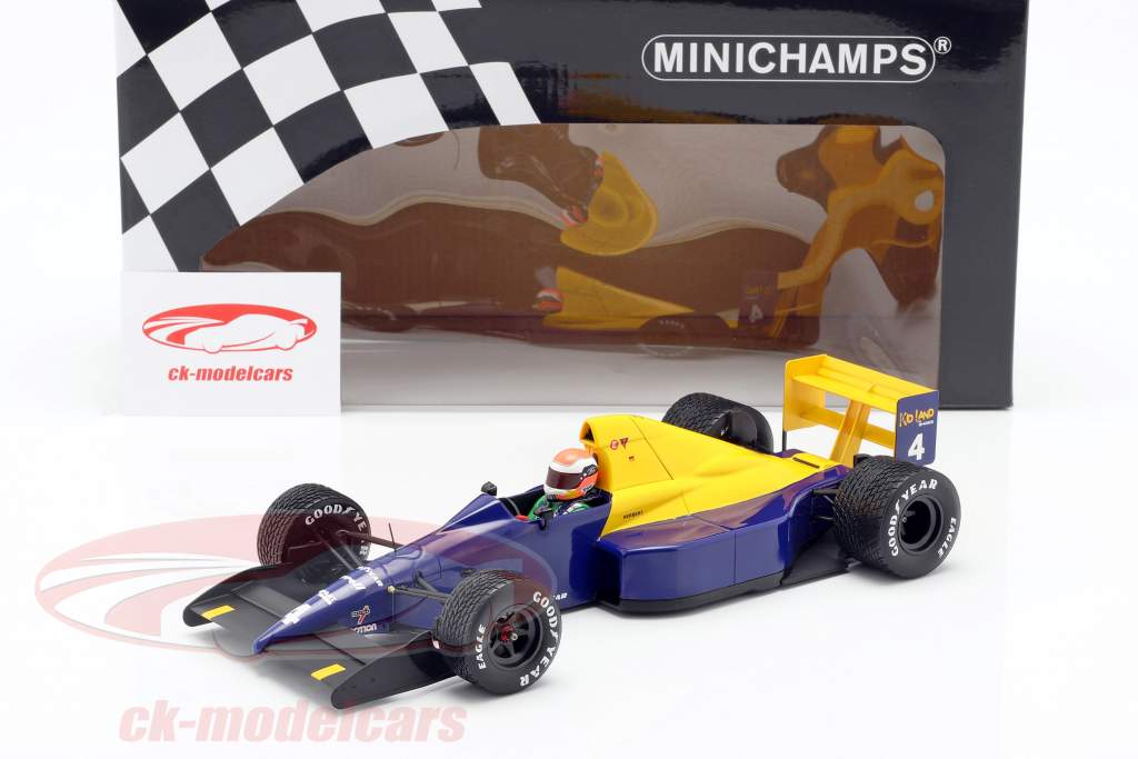 Johnny Herbert Tyrrell 018 #4 Belgien GP Formel 1 1989 1:18 Minichamps