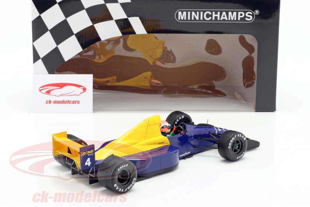 Johnny Herbert Tyrrell 018 #4 Belgien GP Formel 1 1989 1:18 Minichamps
