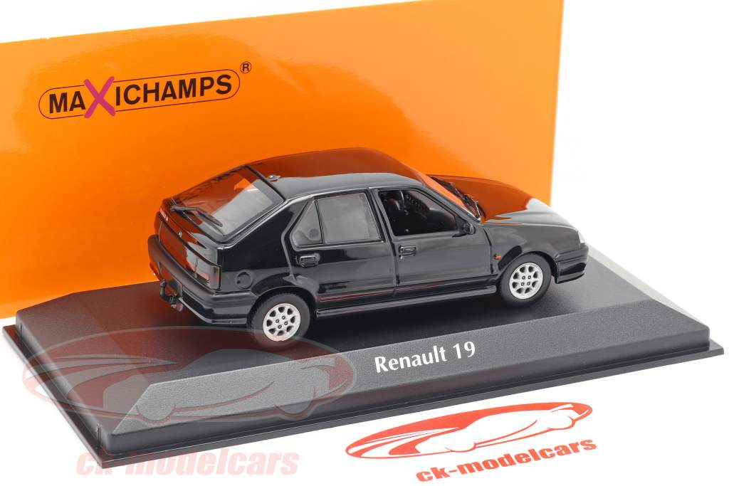 Renault 19 year 1995 black 1:43 Minichamps