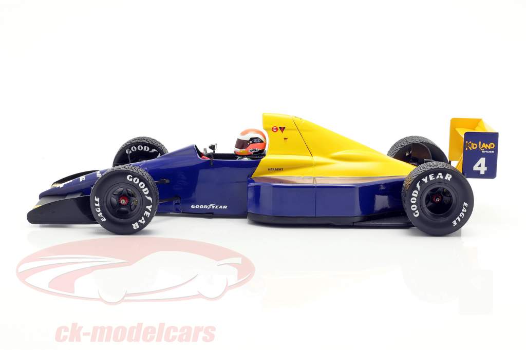 Johnny Herbert Tyrrell 018 #4 Belgien GP Formel 1 1989 1:18 Minichamps