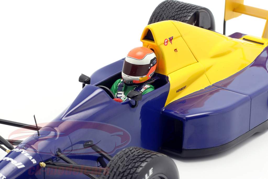 Johnny Herbert Tyrrell 018 #4 Belgien GP Formel 1 1989 1:18 Minichamps