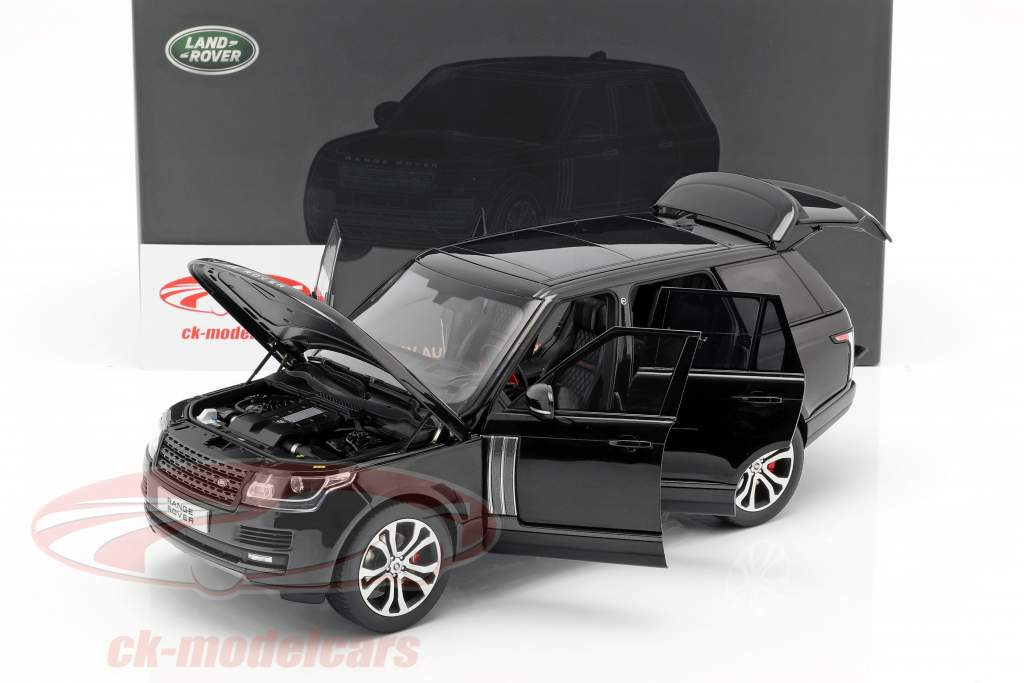 Land Rover Range Rover SV Autobiography Dynamic 2017 черный 1:18 LCD Models