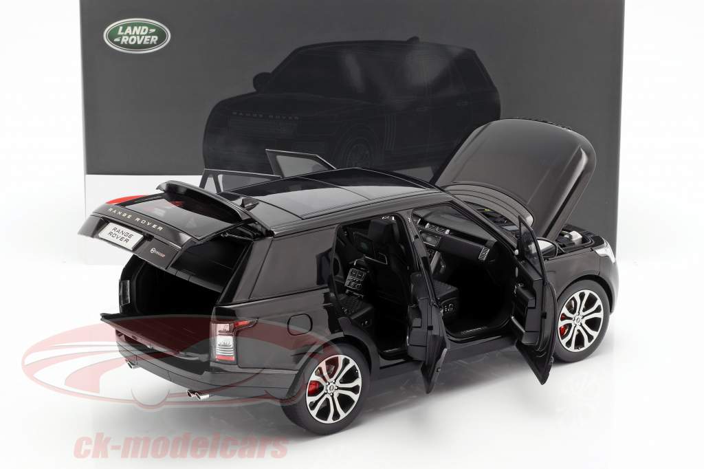 Land Rover Range Rover SV Autobiography Dynamic 2017 черный 1:18 LCD Models