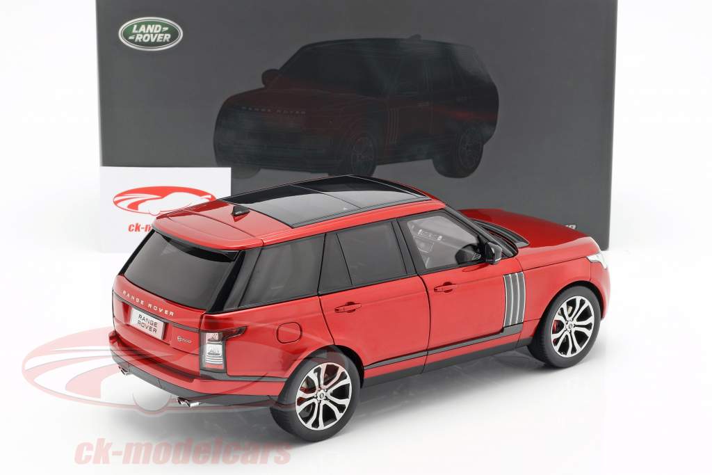 Land Rover Range Rover SV Autobiography Dynamic 2017 rød 1:18 LCD Models