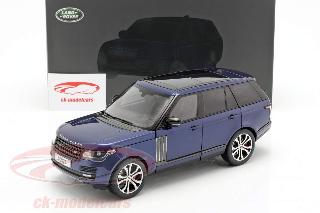Land Rover Range Rover SV Autobiography Dynamic 2017 blu 1:18 LCD Models