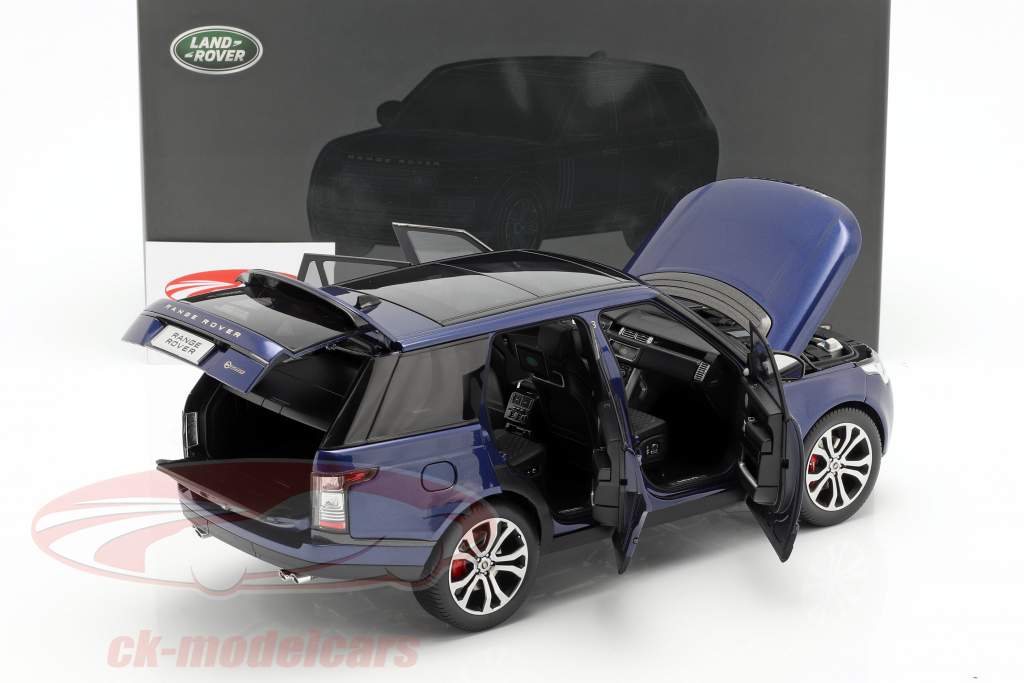 Land Rover Range Rover SV Autobiography Dynamic 2017 blu 1:18 LCD Models