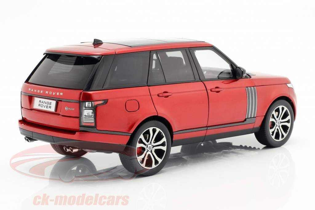 Land Rover Range Rover SV Autobiography Dynamic 2017 rød 1:18 LCD Models