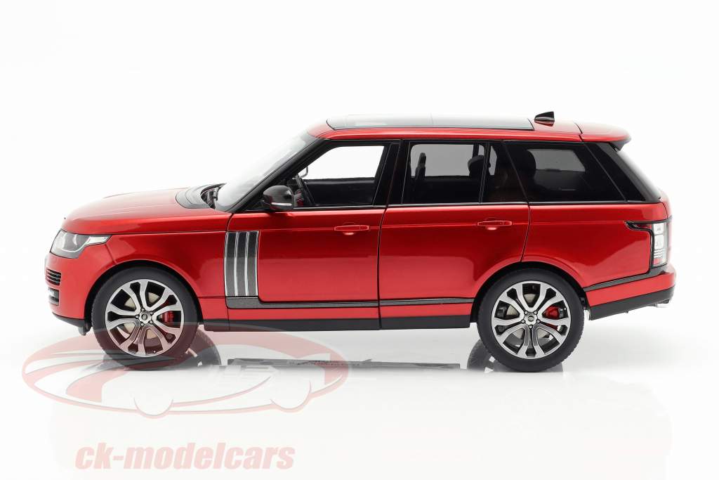 Land Rover Range Rover SV Autobiography Dynamic 2017 rød 1:18 LCD Models