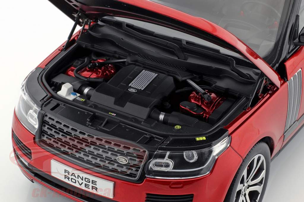 Land Rover Range Rover SV Autobiography Dynamic 2017 rød 1:18 LCD Models