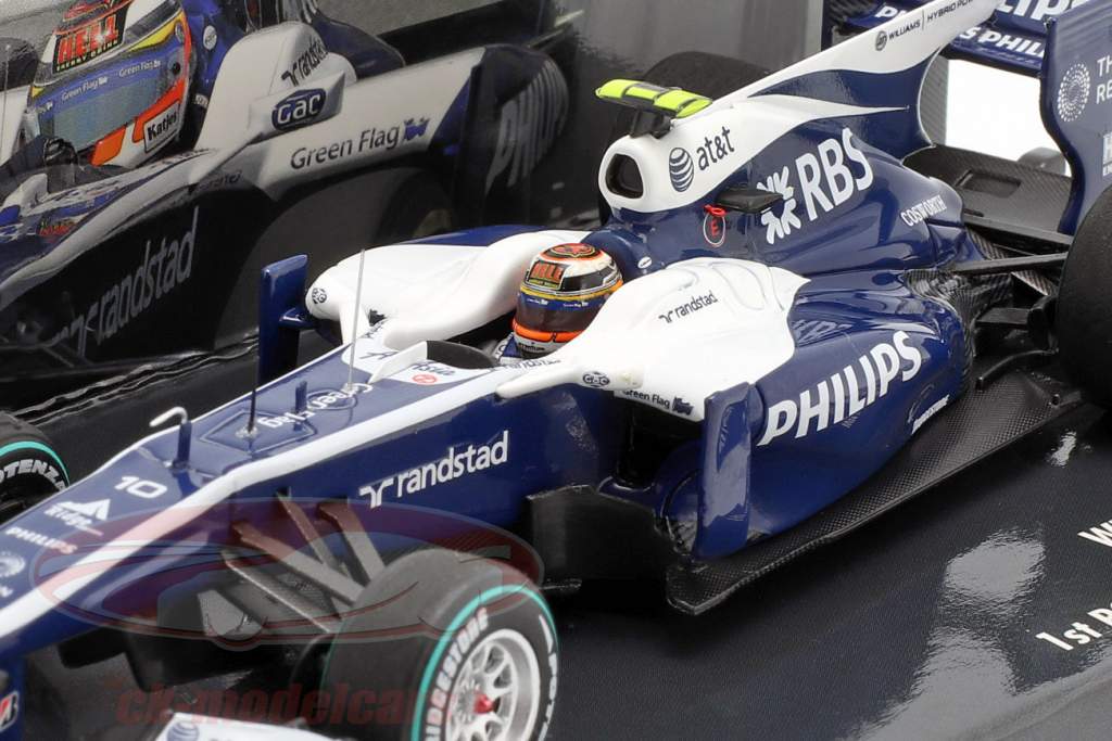 Nico Hülkenberg Williams FW32 #10 1st Pole Position Brazilian GP 1:43 Minichamps