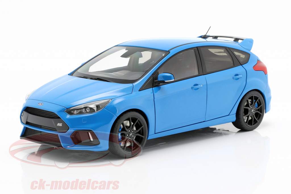 Ford Focus RS 建造年份 2016 nitrous 蓝 1:18 AUTOart