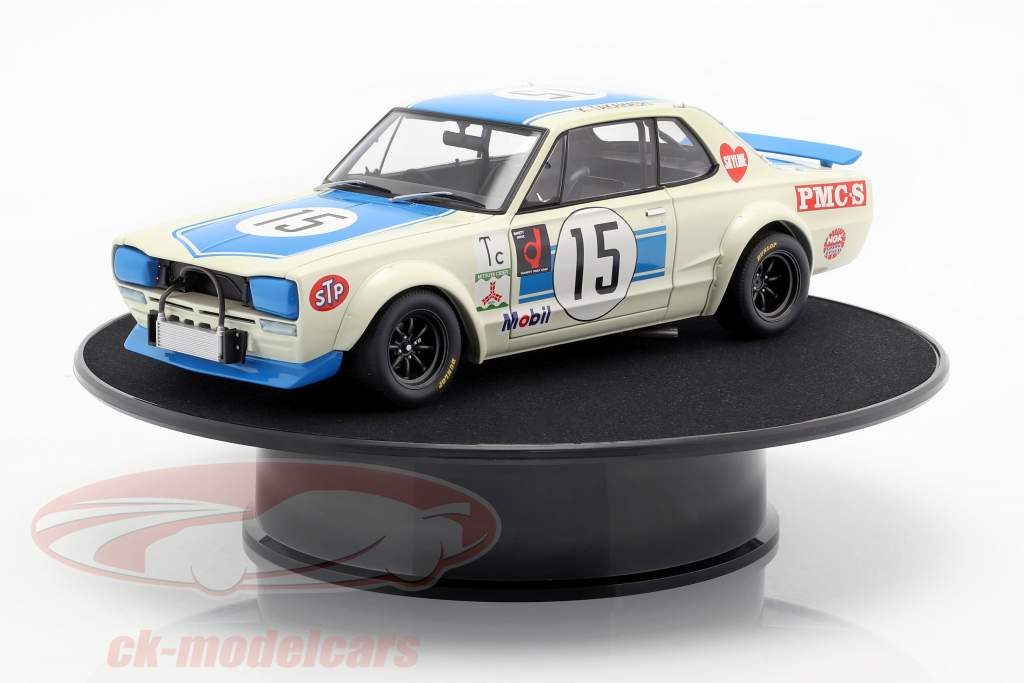 tocadiscos diámetro ca. 25,5 cm para coches modelo en escala 1:18 negro AUTOart