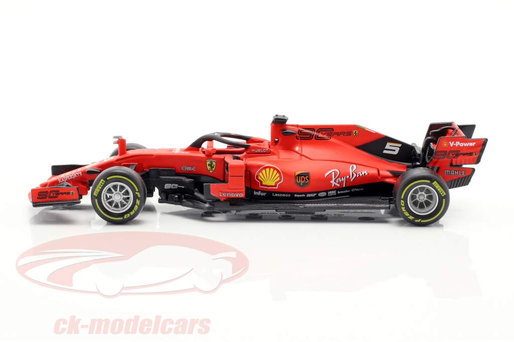 Sebastian Vettel Ferrari SF90 #5 australiano GP F1 2019 in bolla 1:43 Bburago