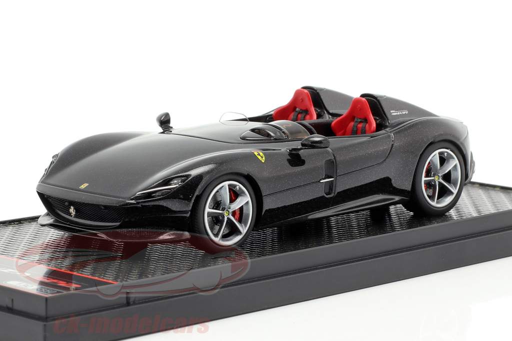 Ferrari Monza SP2 车展 巴黎 2018 Daytona 黑 1:43 BBR