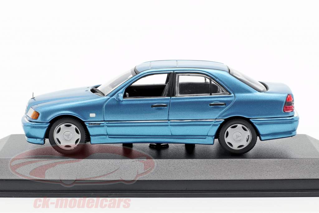 ミニチャンプス　メルセデスベンツ  Cクラス ) 1/43 ブルー　1997 ミニチャンプス MAXICHAMPS 940037060 1/43 メルセデス ベンツ C