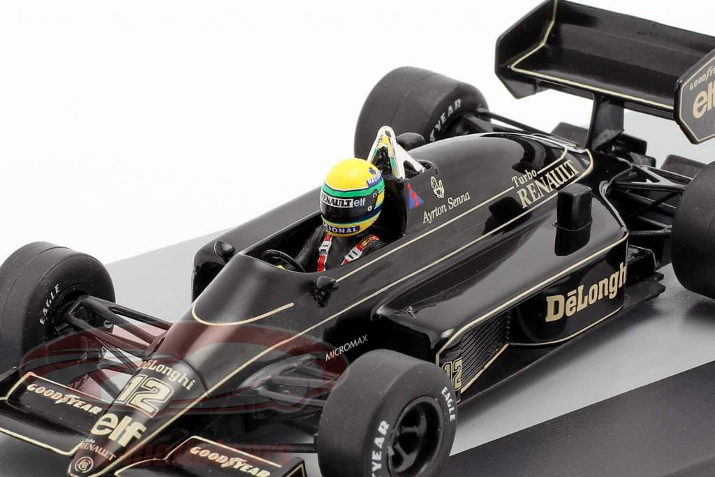 Ayrton Senna Lotus 98T #12 2nd Brazilian GP Formula 1 1986 1:43 Altaya