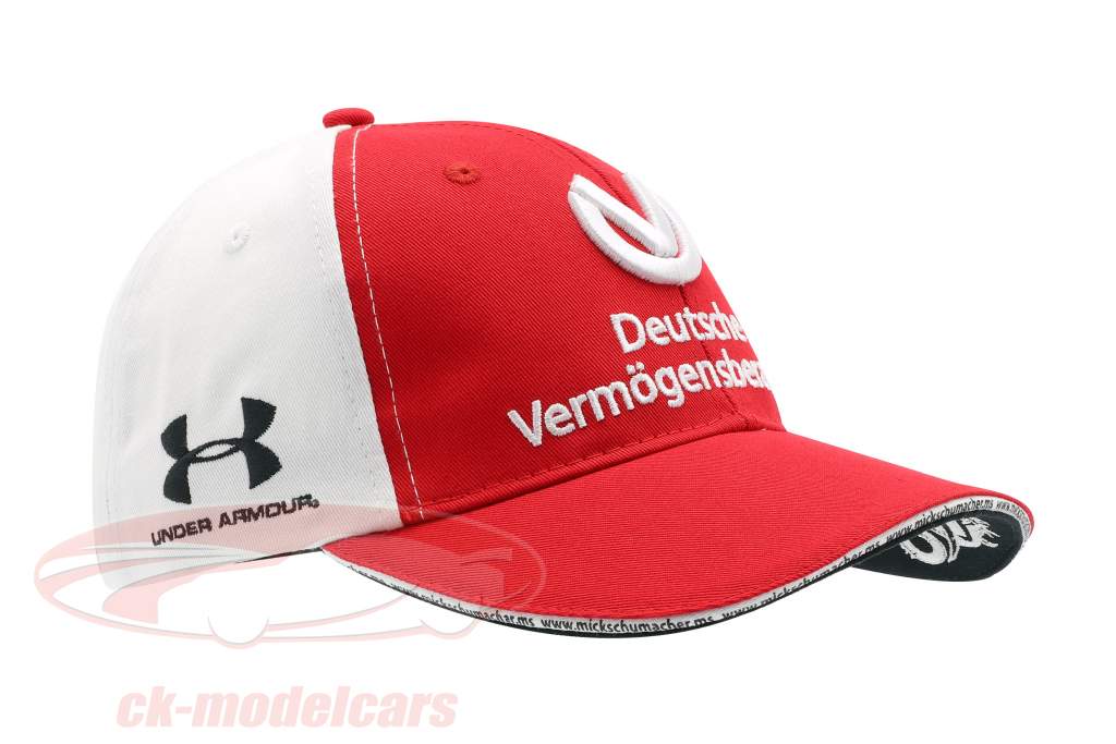 Mick Schumacher Cap #9 formula 2 2019 rosso / bianco