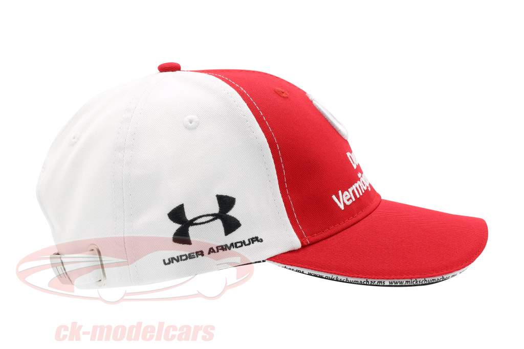 Mick Schumacher Cap #9 formula 2 2019 rosso / bianco