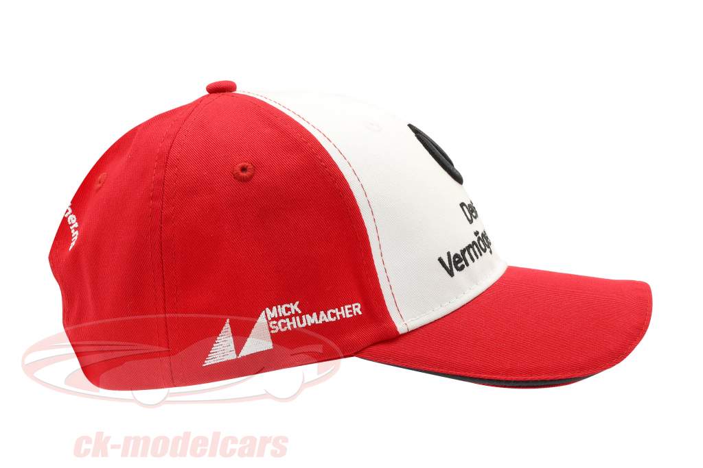 Mick Schumacher Cap #4 fórmula 3 campeón 2018 rojo / blanco