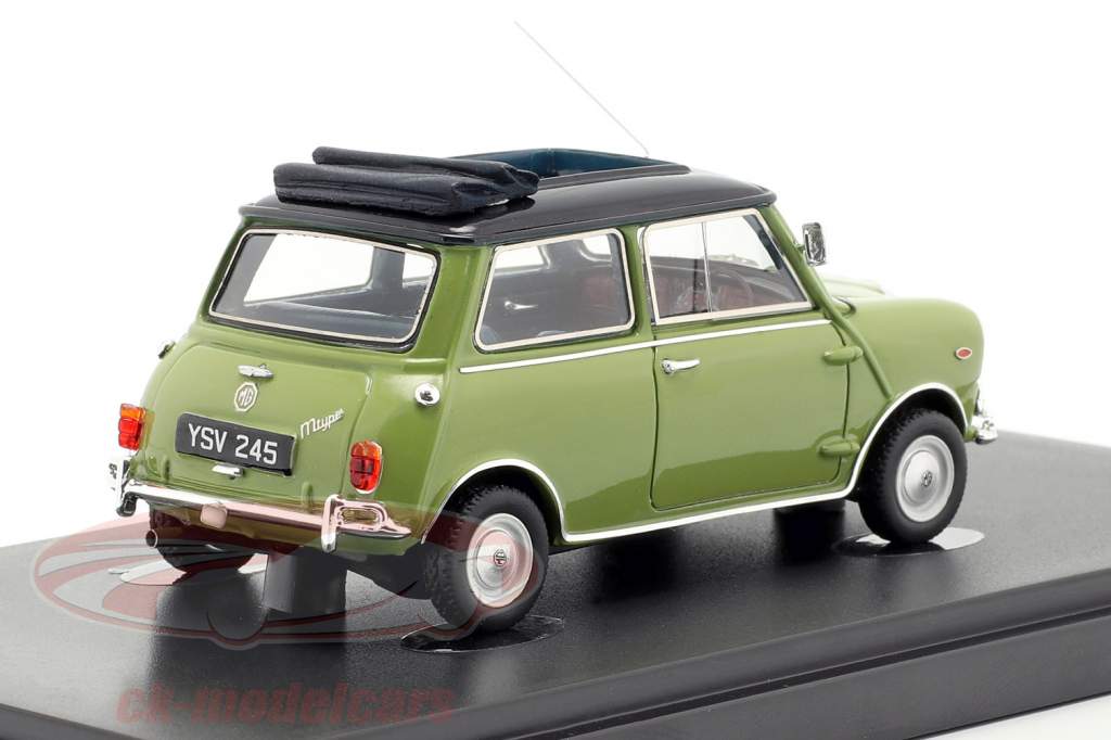 MG Mini M-Type Bouwjaar 1963 groen 1:43 AutoCult