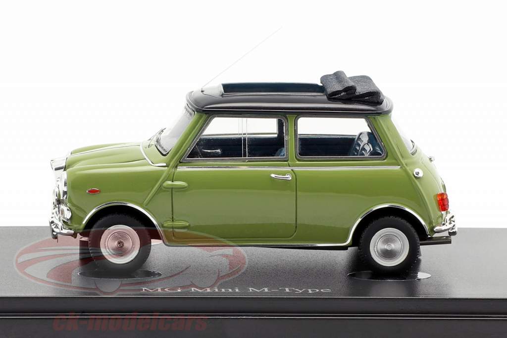 MG Mini M-Type Bouwjaar 1963 groen 1:43 AutoCult