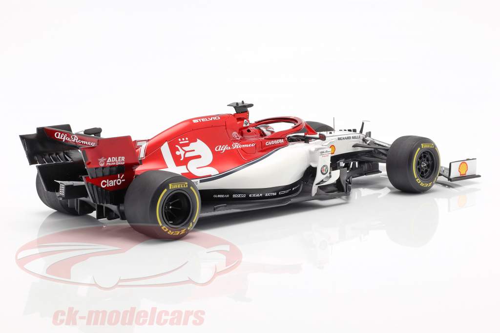 Kimi Räikkönen Alfa Romeo Racing C38 #7 australiano GP F1 2019 1:18 Spark