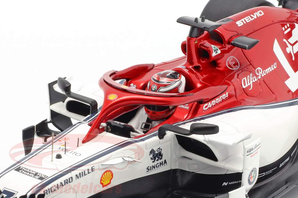Kimi Räikkönen Alfa Romeo Racing C38 #7 australiano GP F1 2019 1:18 Spark