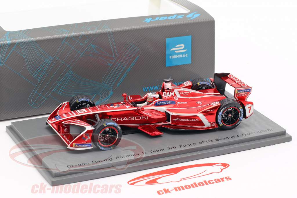 Jerome D'Ambrosio PENSKE-EV2 #7 3 Zurich ePrix formule E 2017/18 1:43 Spark