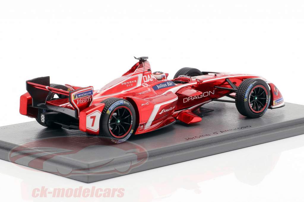 Jerome D'Ambrosio PENSKE-EV2 #7 3 Zurich ePrix formule E 2017/18 1:43 Spark