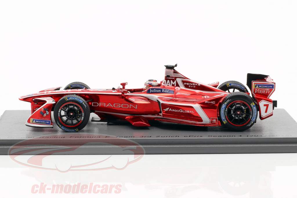 Jerome D'Ambrosio PENSKE-EV2 #7 3 Zurich ePrix formule E 2017/18 1:43 Spark