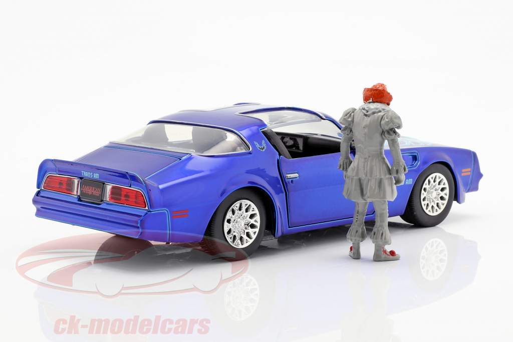 Henry Bower's Pontiac Firebird película It (2017) con figura Pennywise 1:24 Jada Toys