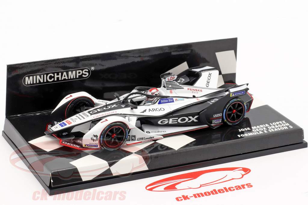 Jose Maria Lopez Penske EV-3 #7 formula E stagione 5 2018/19 1:43 Minichamps