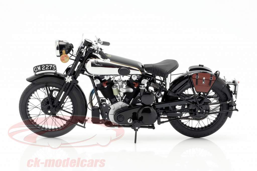 Brough Superior SS100 T.E. Lawrence year 1932 black 1:6 Minichamps