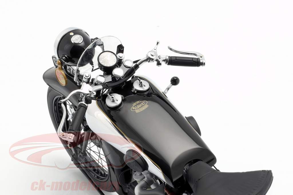 Brough Superior SS100 T.E. Lawrence Baujahr 1932 schwarz 1:6 Minichamps
