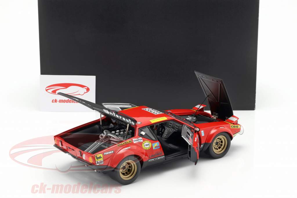 De Tomaso Pantera #43 24h LeMans 1975 Rubens, Bozzetto 1:18 Kyosho
