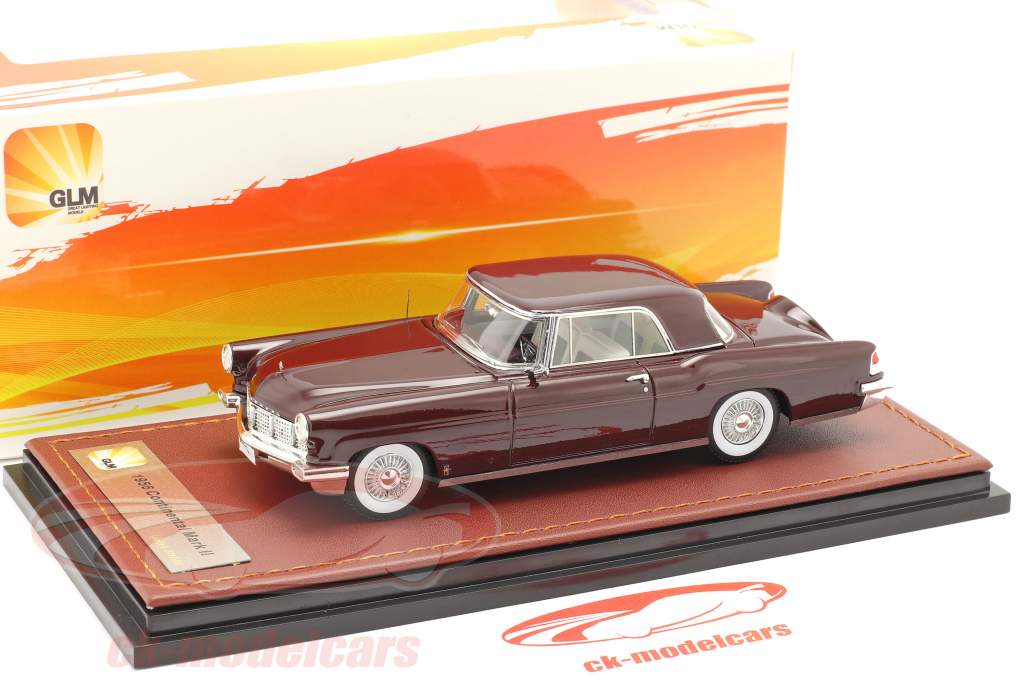 Lincoln Continental MK II anno di costruzione 1956 marrone 1:43 GLM