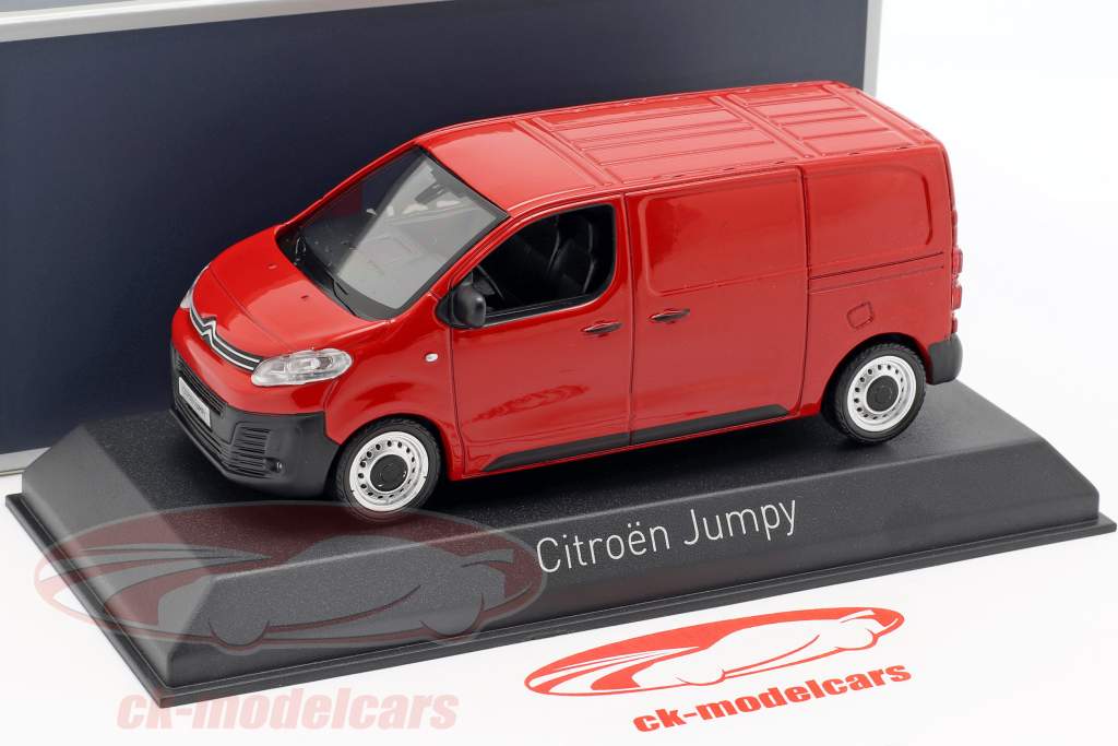 Citroen Jumpy バン 築 2016 赤 1:43 Norev