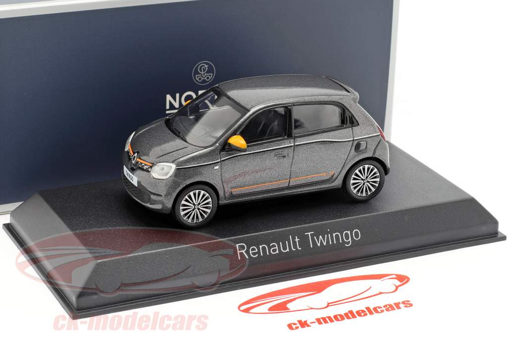 Renault Twingo year 2019 lunaire grey metallic 1:43 Norev