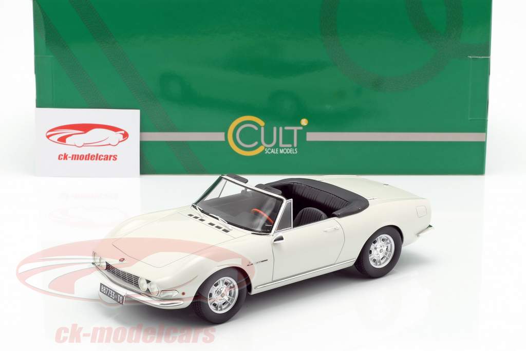 Fiat Dino Spyder année de construction 1966 blanc 1:18 Cult Scale